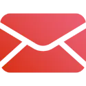 Icono decorativo de un sobre para representar el e-mail
